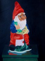 2011. Tuinkabouter/ Garden gnome. Oil on canvas. 60x50 cm.